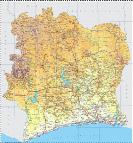  LA CARTE ROUTIÈRE